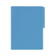 Folder azul pastel tamaño carta